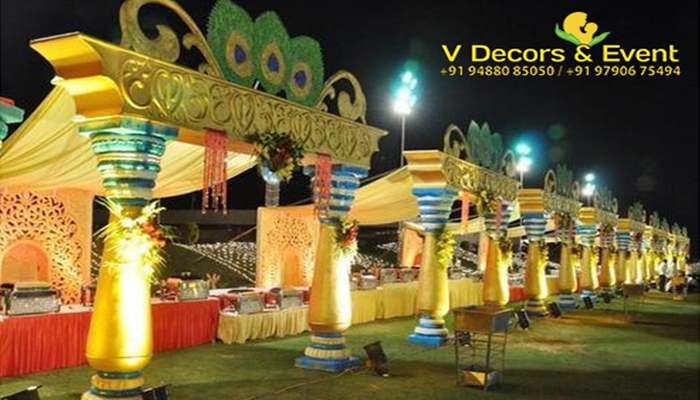 wedding stall vdecors and events